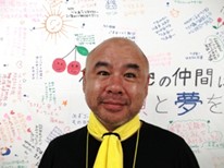 愛知から支援に来た輪倉徹さん